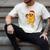 Gingerbread Man Baseball Christmas Men's Comfort Colors T-Shirt Ivory Gingerbread Man Baseball Christmas Men's Comfort Colors T-Shirt Ivory