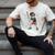 Halloween Skeleton Playing Baseball 67 Six Seven Meme Men's Comfort Colors T-Shirt Ivory