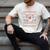Ho Ho Homerun Baseball Ugly Christmas Sweater Party Hitter Men's Comfort Colors T-Shirt Ivory