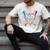 HUGvyn 100 Drippy Days Of School Baseball Ice Cream 100 Days Men's Comfort Colors T-Shirt Ivory