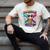It's My 6733 Days Of School Baseball Ice Cream Dripping Men's Comfort Colors T-Shirt Ivory