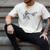 Leopard Baseball Player Ice Cream Drip For Boys Kids Men's Comfort Colors T-Shirt Ivory