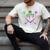 Mardi Gras Baseball Carnival Party Ice Cream Drip Boys Men's Comfort Colors T-Shirt Ivory