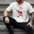 Santa Baseball Christmas Pajamas Xmas Men Kids Boys Men's Comfort Colors T-Shirt Ivory