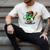 Shamrock Baseball St Patrick's Day Kids Boys Toddlers Premium Tri-Blend Men's Comfort Colors T-Shirt Ivory Shamrock Baseball St Patrick's Day Kids Boys Toddlers Premium Tri-Blend Men's Comfort Colors T-Shirt Ivory