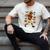 Skeleton Halloween Baseball Boys Men Kids Toddler Men's Comfort Colors T-Shirt Ivory