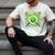 St Patrick Day Baseball Drip Ice Cream Boys Men Men's Comfort Colors T-Shirt Ivory