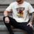 Stoneage Caveman Neolithic History Baseball Dad Father Men's Comfort Colors T-Shirt Ivory
