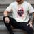 Valentine Baseball Catcher Mask Ice Cream Drip Tee For Boys Men's Comfort Colors T-Shirt Ivory Valentine Baseball Catcher Mask Ice Cream Drip Tee For Boys Men's Comfort Colors T-Shirt Ivory
