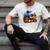 Women's Father Son Baseball Father's Day Men's Comfort Colors T-Shirt Ivory
