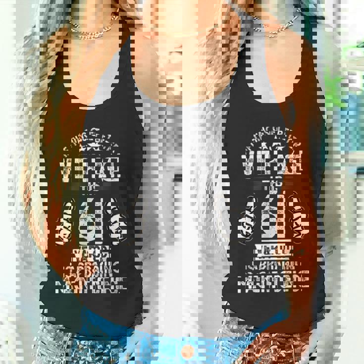 1962年生まれの男性の61歳の誕生日 タンクトップ