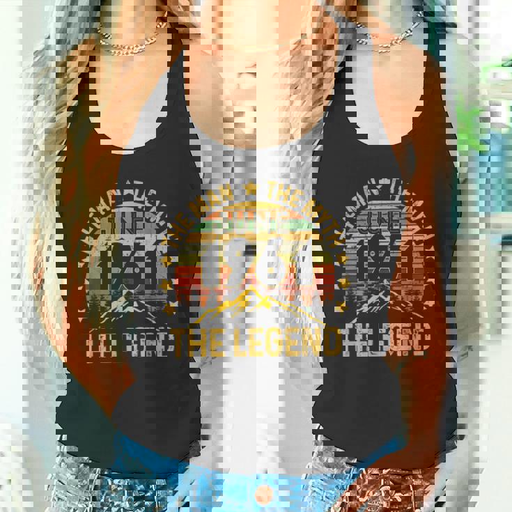 60 Years Old Birthday The Man Myth Legend 1961年6月 タンクトップ