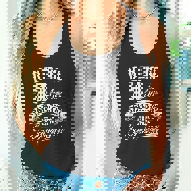 I Am Not 50歳 I Have 18 With 32 Experience 誕生日 タンクトップ