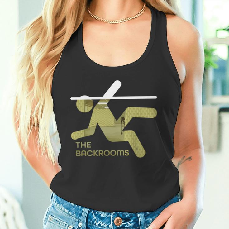 Backroomsのグラフィック。 長袖tシャツ タンクトップ