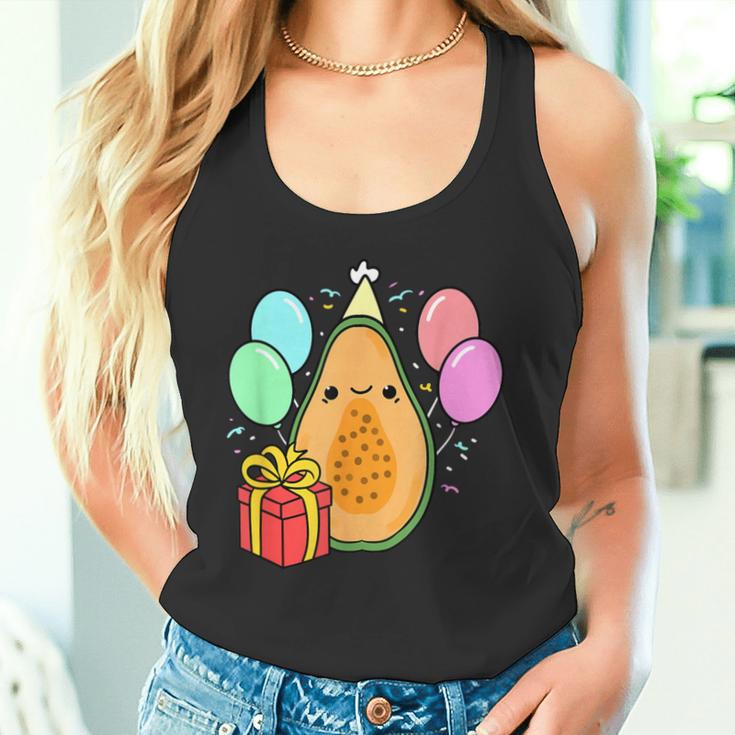 Birthday Papaya For Papaya Loverバースデーパパイヤ・フォー・パパイヤ・ラバー タンクトップ