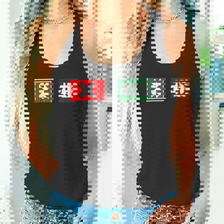 Cool 456 Code Number Illustration Novelty Graphic s タンクトップ