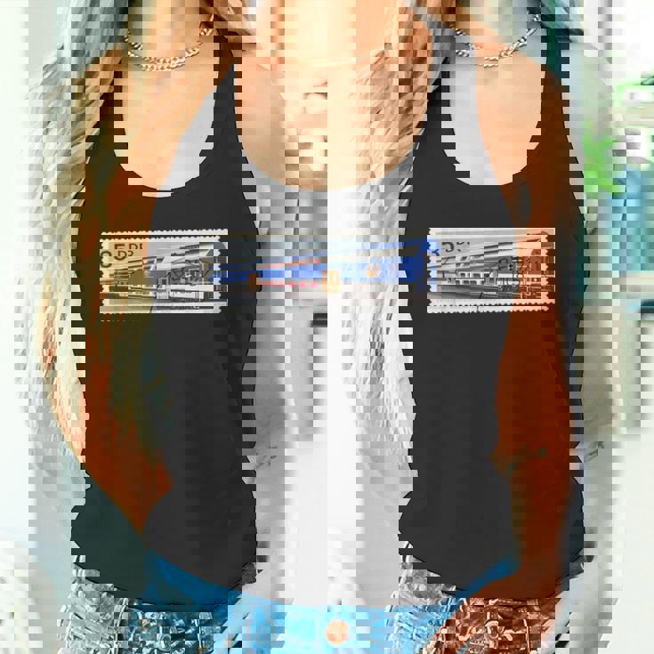 Ddr東ドイツベルリン列車消印sovi8プロパガンダ。 タンクトップ