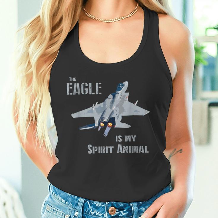 The Eagle Is Mypirit Animal F-15 戦闘機 飛行機 タンクトップ