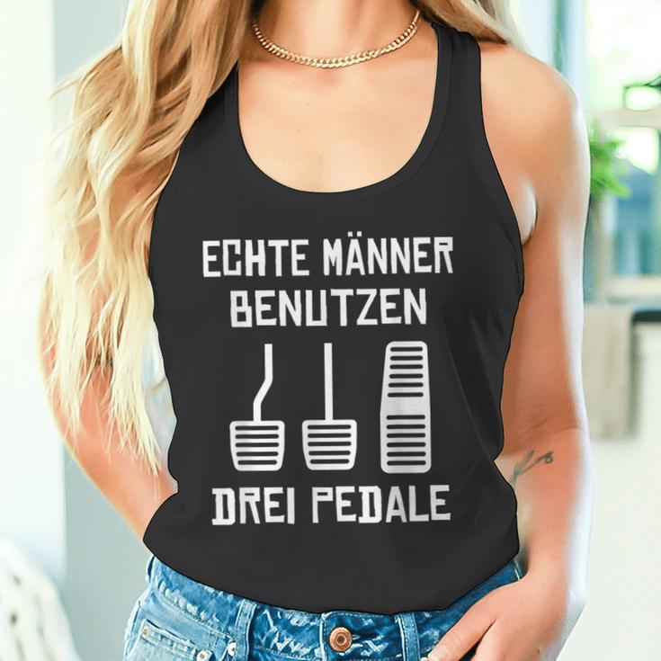 Echte Männer Benutzen Drei ペデール 旧車 手動運転 タンクトップ