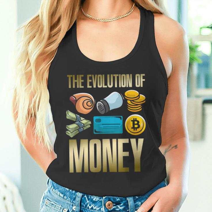 Evolution Of Money お金の進化 ビットコインプランb 暗号通貨btc ホドル タンクトップ