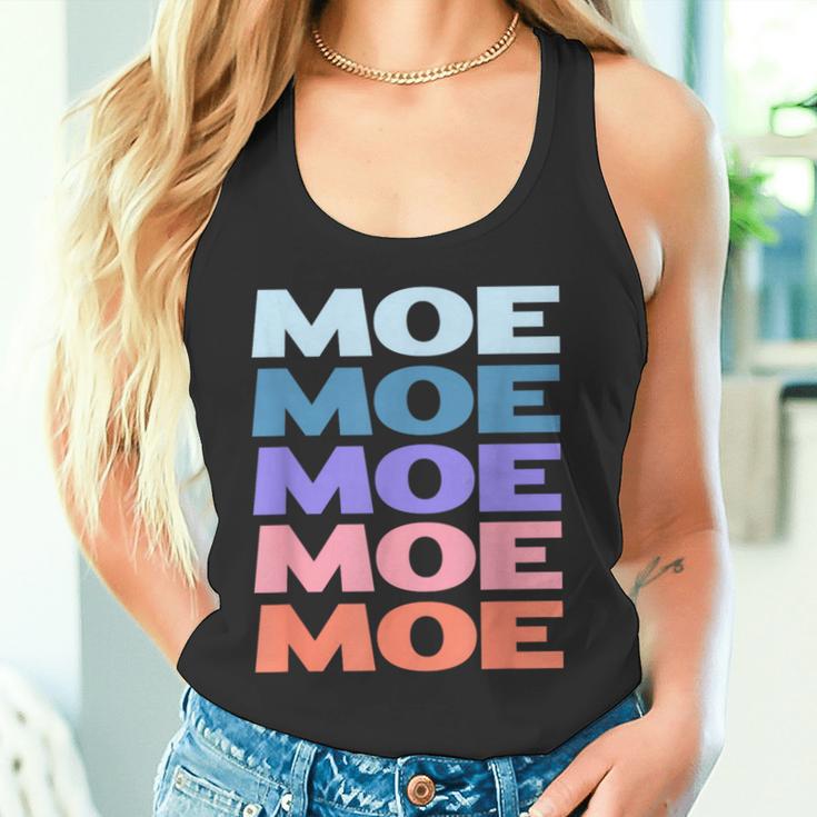 Modern Repeated Text Moe タンクトップ
