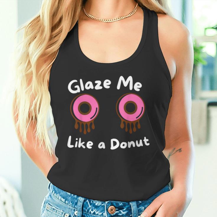 Glaze Me Like A Donut assy Dirty Jokes About Doonut。 タンクトップ