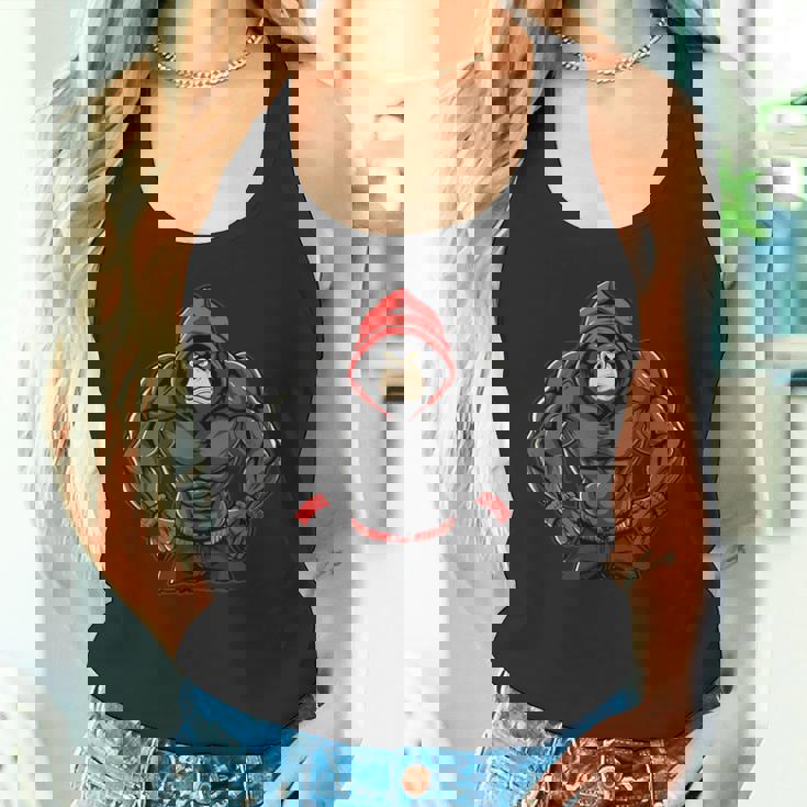 Gorilla Workout Angrytrongcaryilverback Gorilla Gym タンクトップ