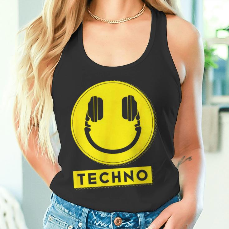 Hardcore Rave Music Raver 90S Edm Dj Rave House-Music Techno タンクトップ
