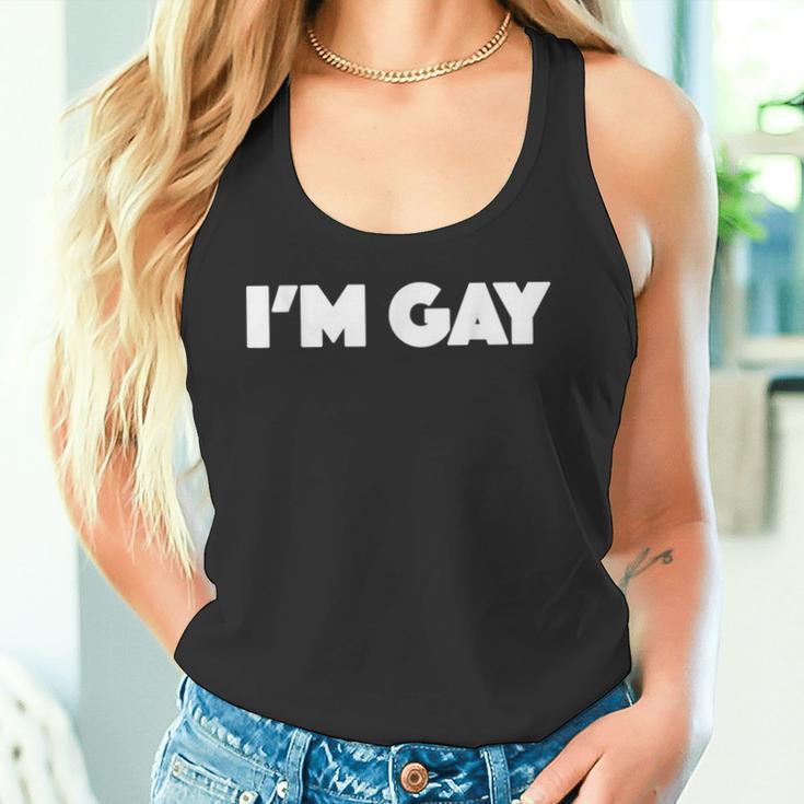 I'm Gay タンクトップ