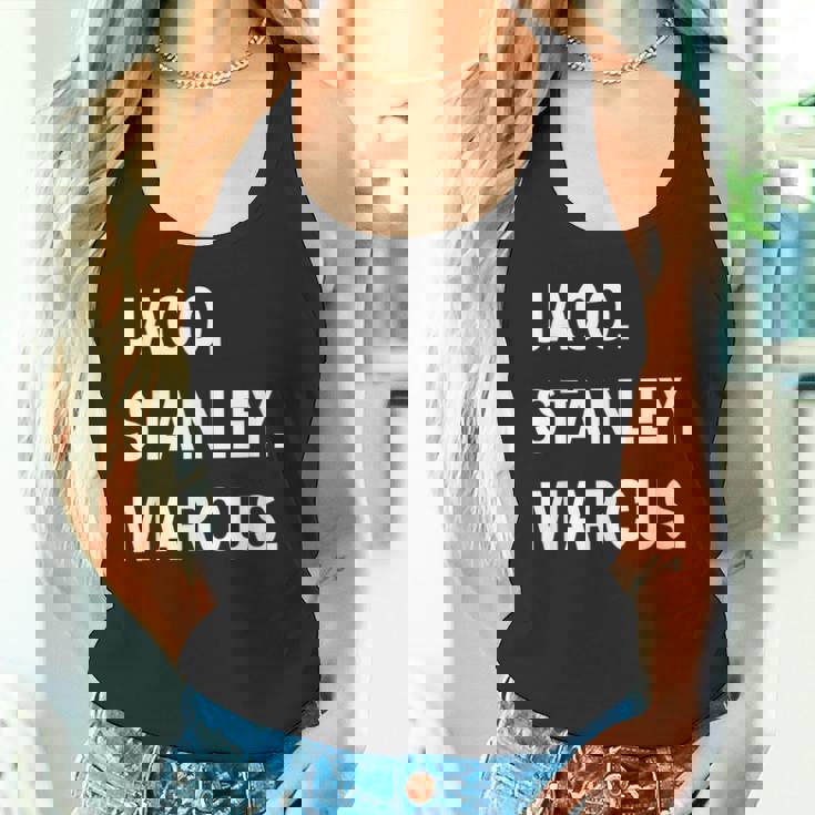 JacoStanleyMarcusJazz Guitar Godsミュージシャン タンクトップ