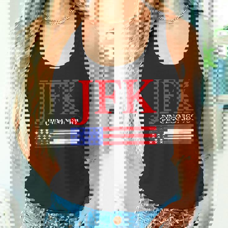 Jfk ヴィンテージ 政治 ジョン F ケネディ ジョンソン 1960 タンクトップ