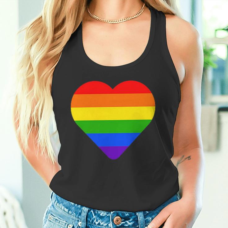 Lgbt レインボーウィングス フラッグ ハート ゲイ バイ ラブ プライド月間 Lgbtq タンクトップ