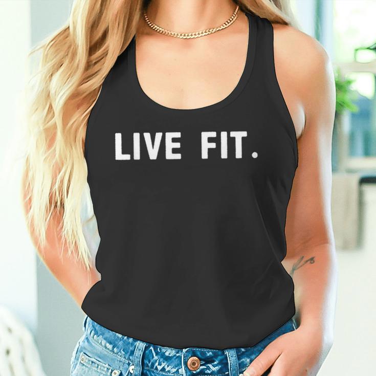 Live Fit フィットネス愛好家へのギフトに最適 タンクトップ
