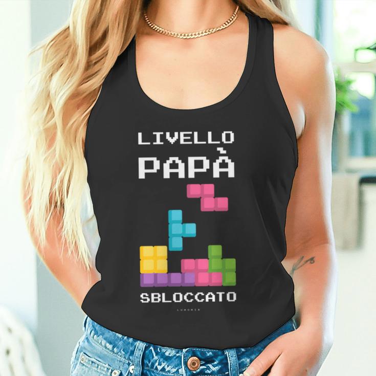 Livello Papàbloccato Maglia Regalo Divertente Neo Papà Maglia A Manica Canotta