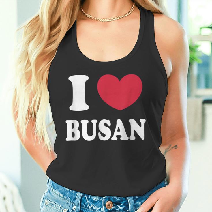 I Love Busan 釜山が大好きです タンクトップ