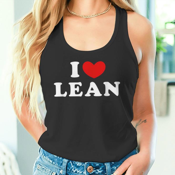I Love Lean 私は愛する Lean タンクトップ