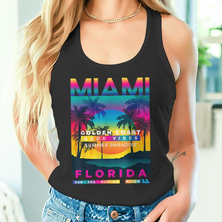 I Love Miami Miamiibes Illustration Graphic s タンクトップ