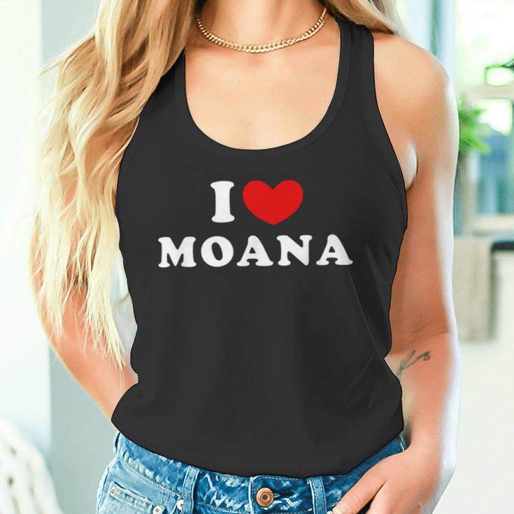 I Love Moana 私は愛する Moana タンクトップ