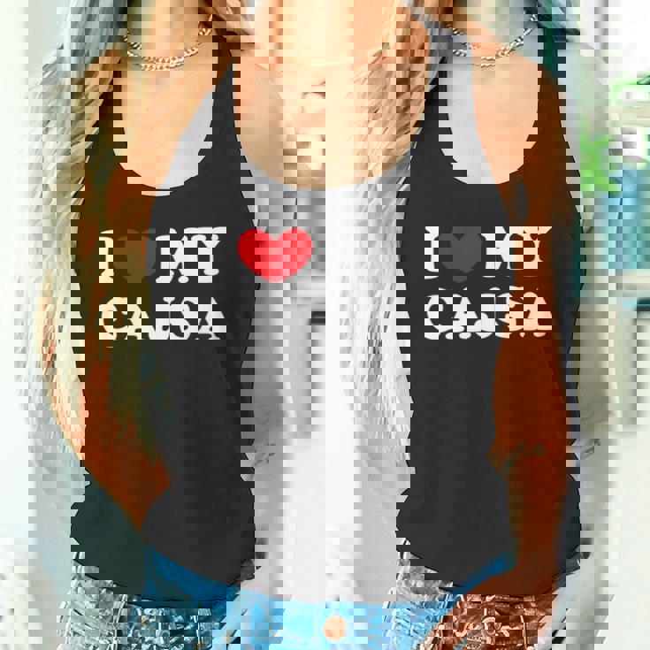 I Love My Cajsa アイ・ラブ・マイ・カジサ 長袖tシャツ タンクトップ