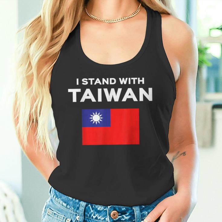 I Love Taiwan Flag Taiwanese Pride Itand With タンクトップ