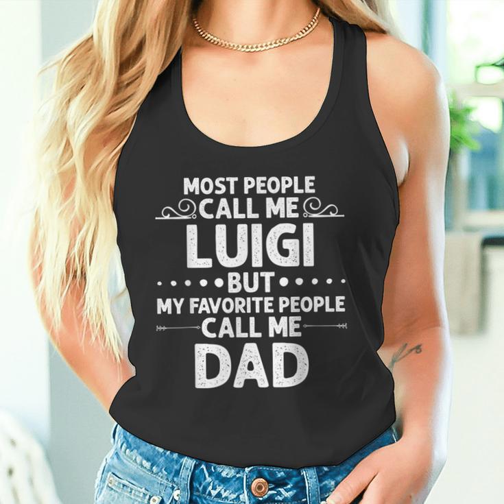 Luigi Nome Regalo Divertente Per La Festa Del Papà Canotta