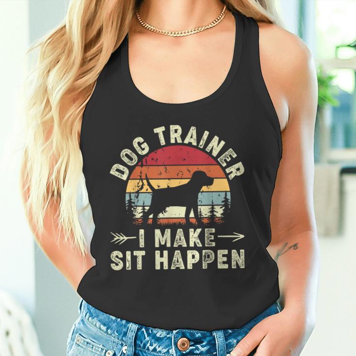 I Makeit Happenドッグコマンドトレーニング 面白い犬のトレーナー タンクトップ