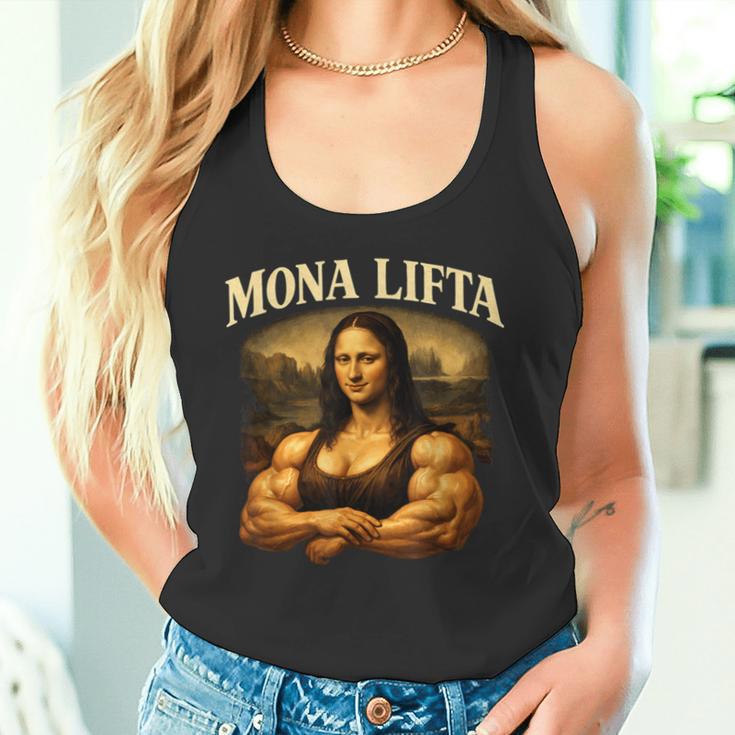 Mona Lifta マッスル モナリザ ジム ユーモア タンクトップ