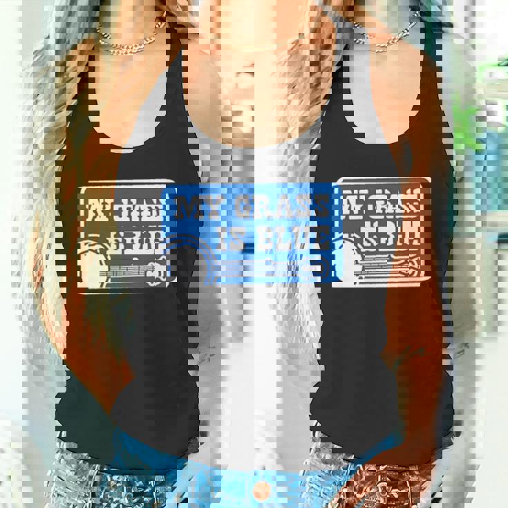 My Grass Is Blueintage Bluegrass タンクトップ