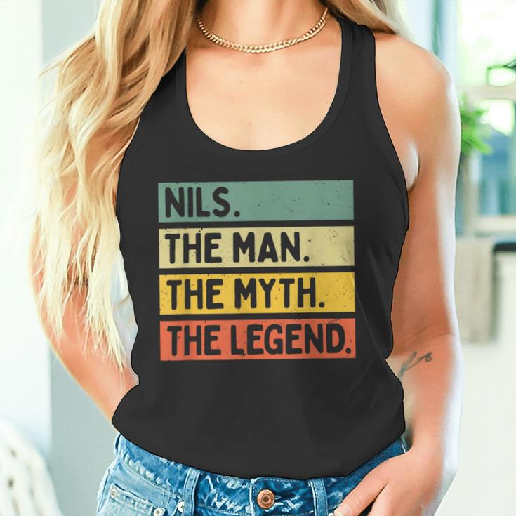 Nils The Man The Myth The Legend面白い名言 タンクトップ