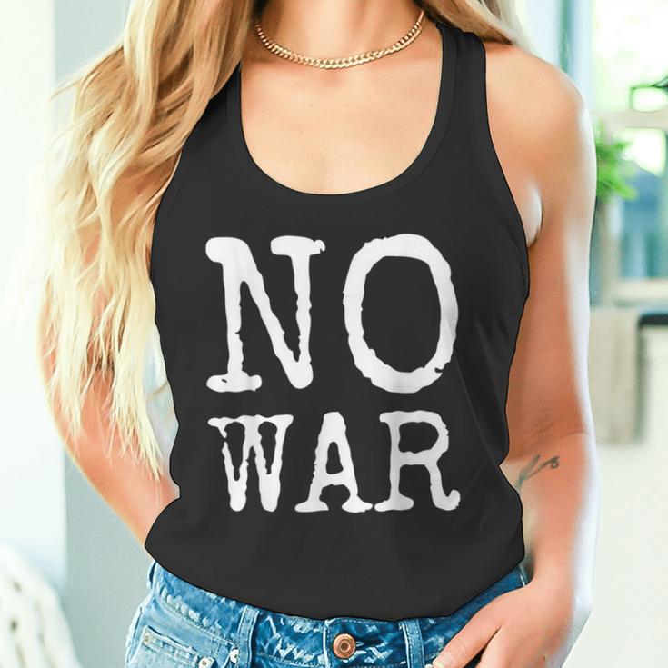 No War 平和 平和の鳩 アゲンストウォー 愛 No War タンクトップ