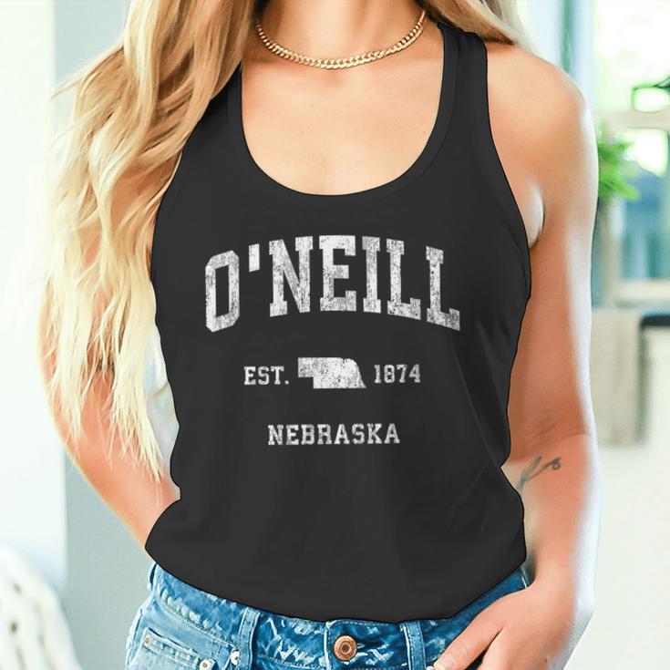 O'neill ネブラスカ Ne ビンテージ アスレチック スポーツデザイン タンクトップ