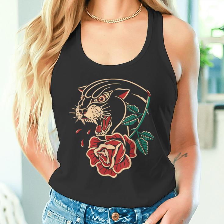 Panther Rose アメリカントラディショナルタトゥーインク オールドスクール タンクトップ