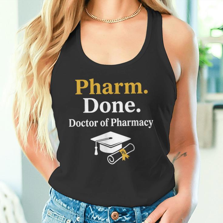 Pharm Done ドクターオブファーマシー 卒業式 タンクトップ