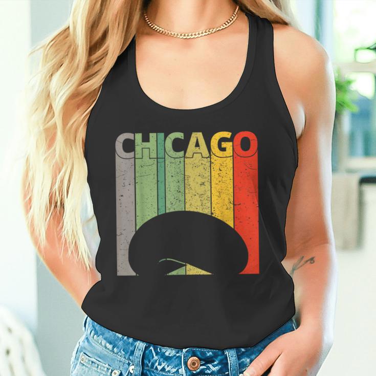 Retro Chicago Intage Chicago Bean Cloud Gate タンクトップ